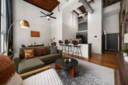 Chic loft w/ gym & rooftop firepit near downtown - Image 4