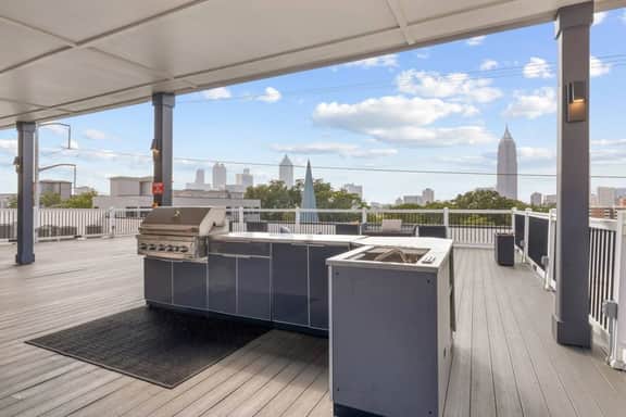 Luxe 1BR ATL | Gym, Lounge & Courtyard - Image 5